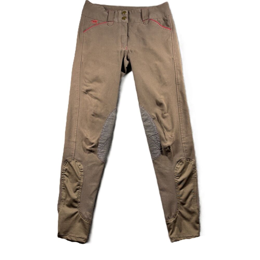 Smartpak Piper Pants Women Breeches Equestrian Horse Riding Brown 24L I216